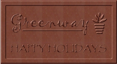 Greenway Happy Holidays Chocolate Bar