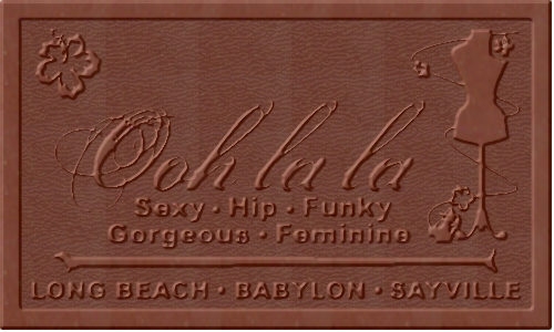 OOH La La Custom 5 X 3 Chocolate Bar for Clothing and Fashion Store